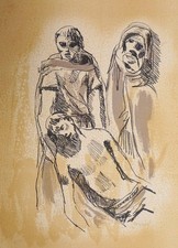 MANLIO BACOSI PERUGIA PPROVA ARTISTA, DEPOSIZIONE CRISTO