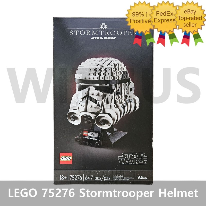 LEGO 75276 Star Wars Stormtrooper Helmet 647pcs/ Brand New Sealed Package=