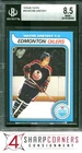 1979 TOPPS #18 WAYNE GRETZKY RC OILERS HOF BGS 8.5
