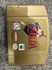 New ListingAUTHENTIC! Zelda Ocarina of Time - GOLD - GAME ONLY - NINTENDO 64 - 422a