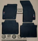 Original Audi A8 D5 4N S8 All-Weather Rubber Floor Mats Carpets 4pcs set LHD OEM