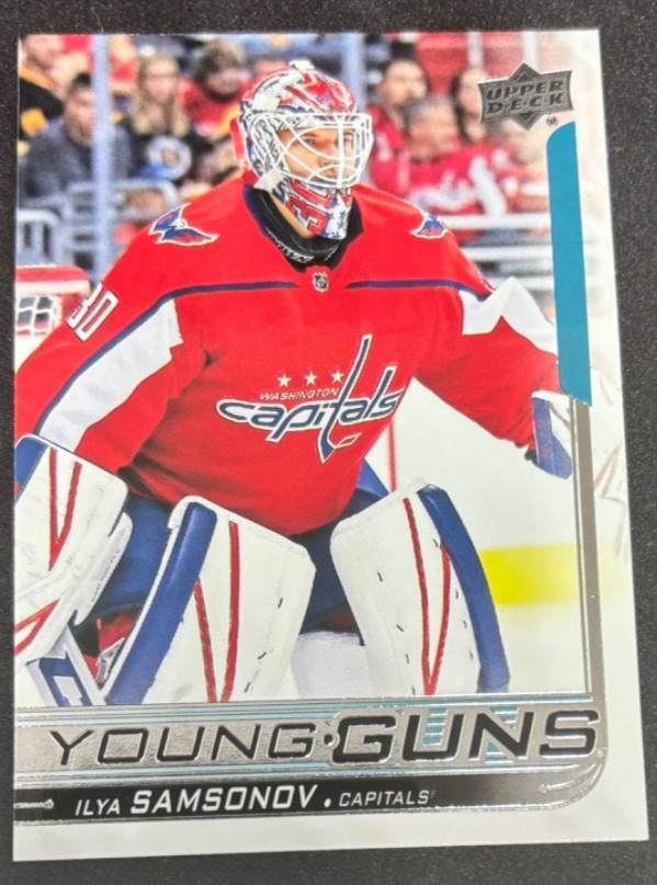 2018-19 Upper Deck - Young Guns Ilya Samsonov #463
