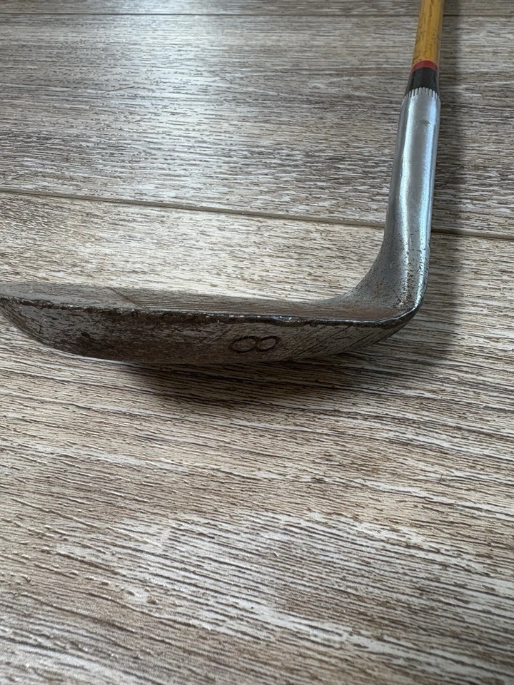 Raro hierro Walter Hagen Star-Line 8 con eje de piratón alrededor de 1930 Foto 3 de 4