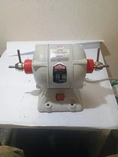 Handler Red Wing 26A Dental Lathe – 1/4 HP – 3450 RPM – Works – Worn Bearings –