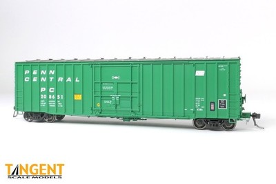 TANGENT HO PRR Shops X58A Plug Door Boxcar Penn Central PC Repaint 1972+