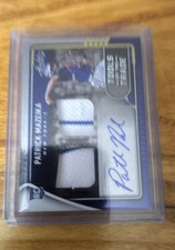 2022 Panini Absolute - Tools of the Trade 2 Swatch Signatures Patrick Mazeika...