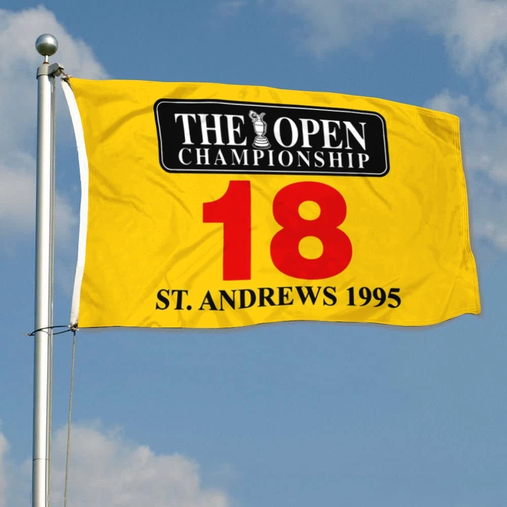 PGA Tour British Open St Andrews House Flag, Garden Wall Decor