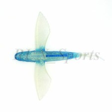 Esca pesce volante 5-20 x 9" grande gioco trolling corpo morbido realistico esche tonno blu