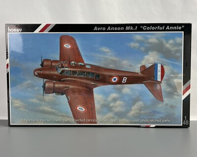 New Sealed- Special Hobby 1/48 Scale Avro Anson Mk.I  Colorful Annie