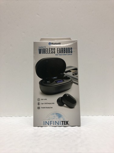 InfiniTek Comfort Fit Wireless Earbuds 