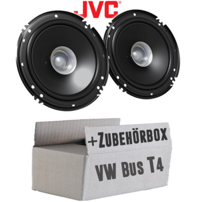 JVC Lautsprecher für VW Bus T4 Front 16cm Auto 300W Koax Boxen KFZ PKW Einbauset