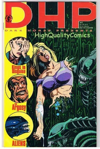 DARK HORSE PRESENTS #42, NM-, Aliens, Horror, 1986 1990 more DHP in store 