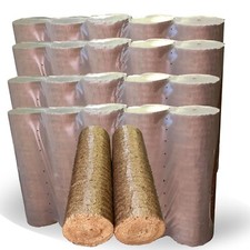 4 x 10 kg Rundholzbriketts 40 kg Holzbriketts Buche Eiche Weichholz Mischholz