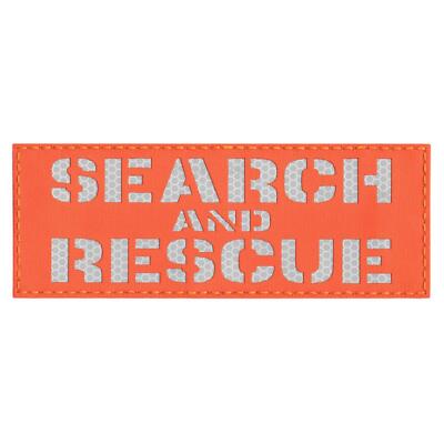 IR Search and Rescue 3x8 blaze orange 3M SOLAS SAR High Visibility Hi ...