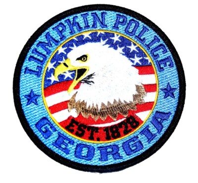 LUMPKIN GEORGIA GA Sheriff or Police Patch BALD EAGLE US FLAG | eBay