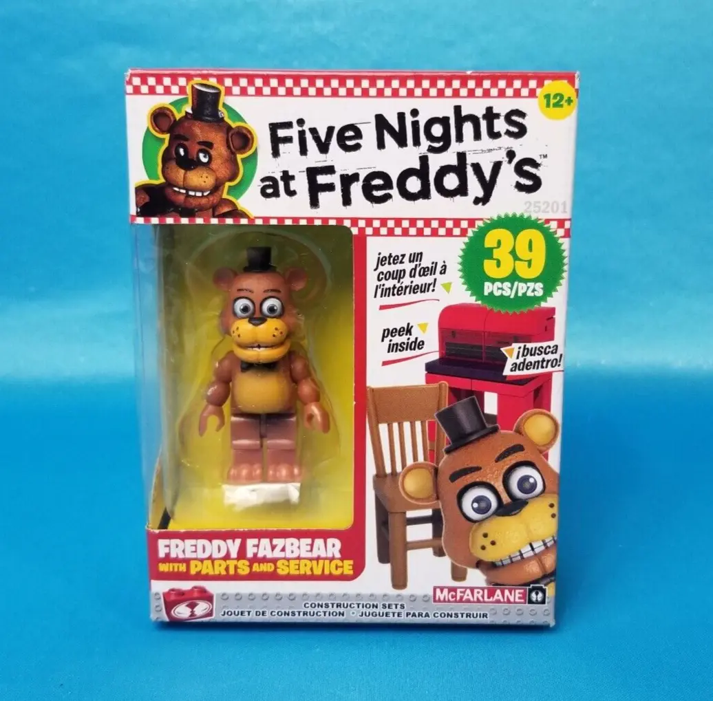 McFarlane FNAF Five Nights at Freddy's PARTS AND SERVICE Micro