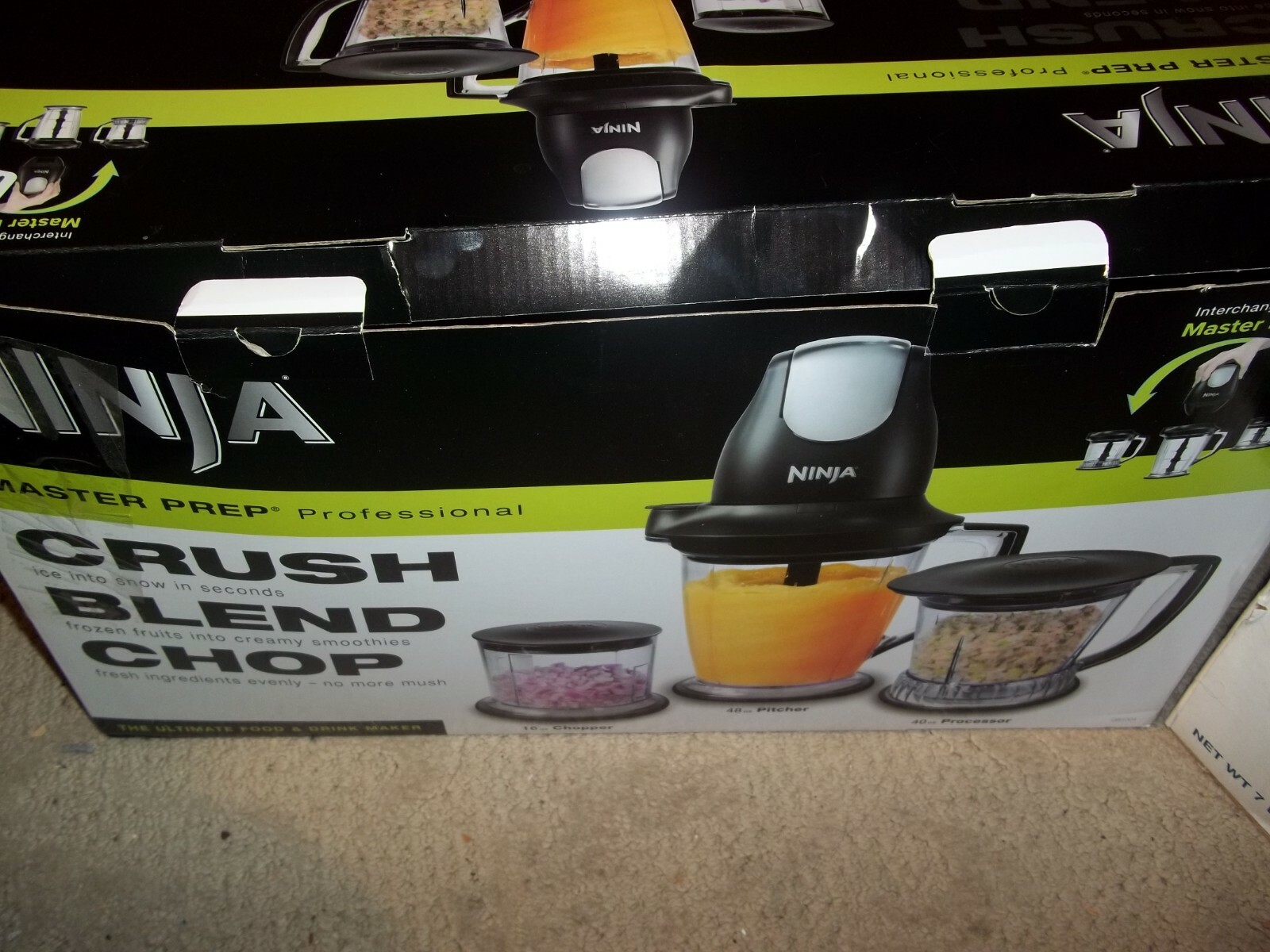 Ninja Master Prep 5 Cup Food Processor (QB1004)