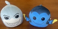 Finding Nemo Dory Bruce Squishmallows 5" Plush Toys Pixar