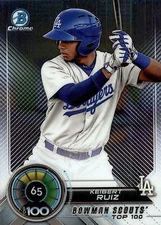 2018 Bowman Scouts' Top 100  #BTP-65 Keibert Ruiz