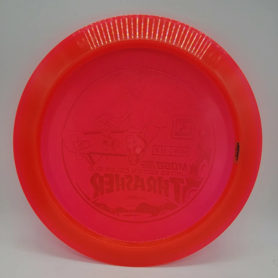 Discraft Limited Edition Z Color Glow Trasher Red/Flag Stamp 170-172g - Image 3 of 3