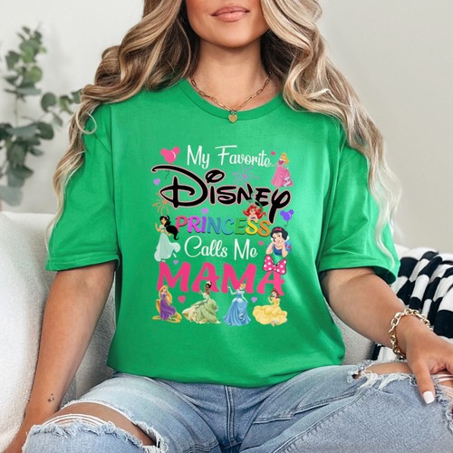 My Favorite Disney Princess Calls Me Mama Shirt, Disney Mom Shirt, , 202567 - Picture 7 of 13