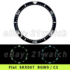 NEW Flat 38mm BGW9 Lume C3 Ceramic Bezel Inse...