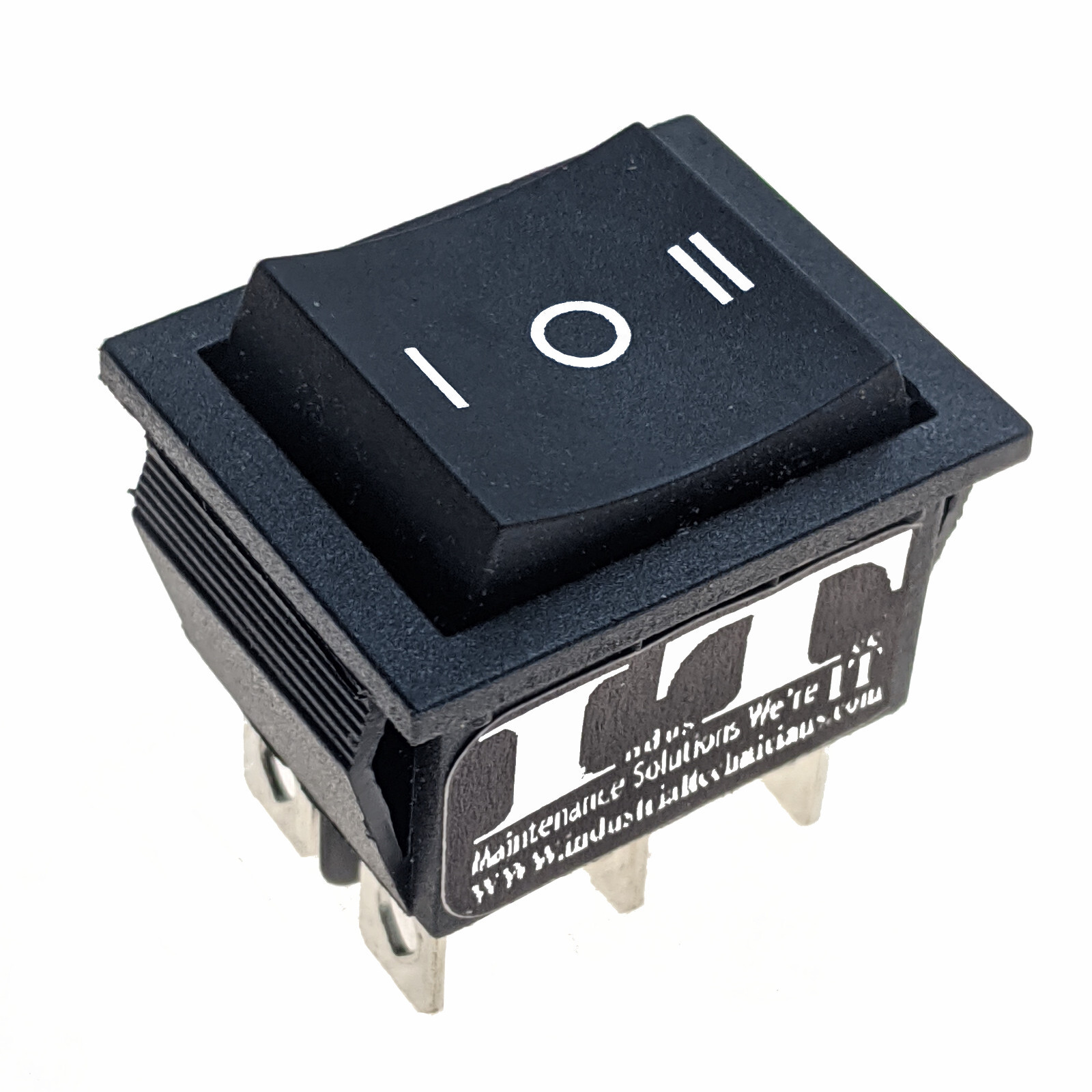 DPDT 20A Maintained Rocker Switch 6 PIN on off on 12V 24V DC 1/4 quick ...