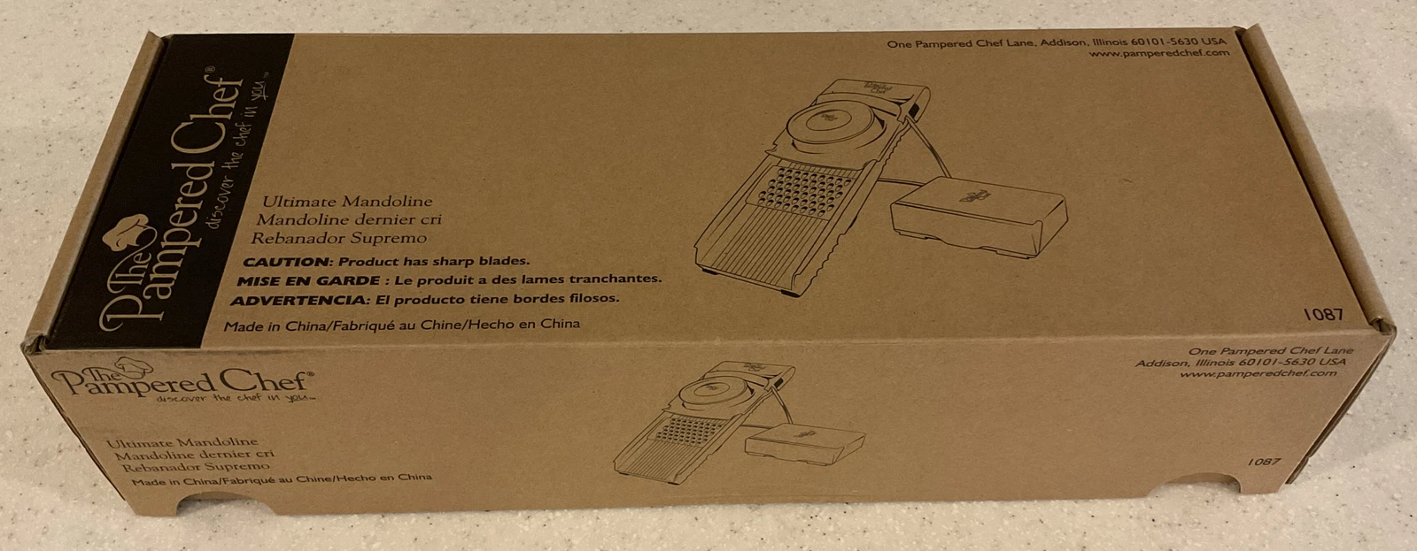 Pampered Chef Ultimate Mandoline 1087 - New in Box