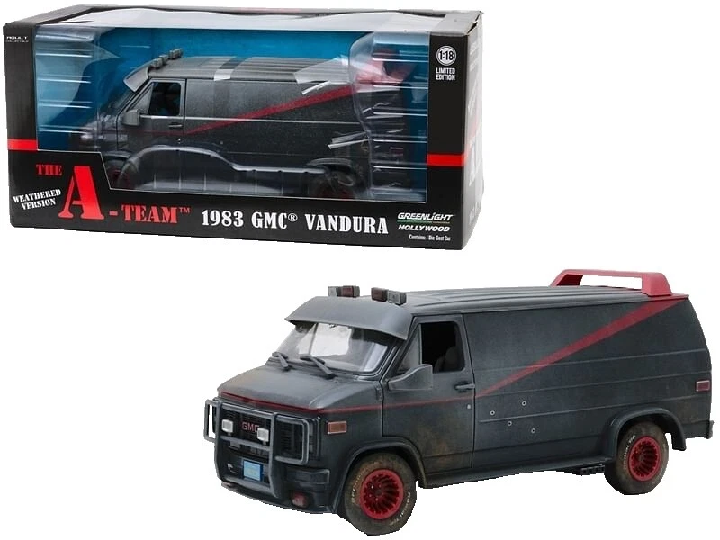 Литые модели и игрушечные транспортные средства Black GMC