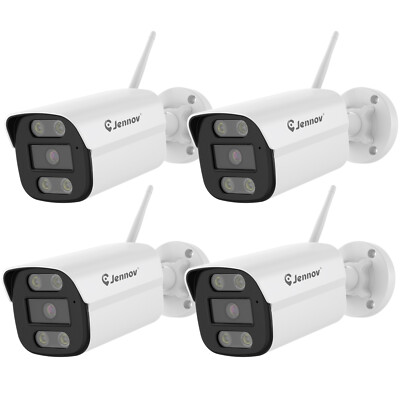 5MP IP ÜberwachungKamera für Jennov NVR WLAN 4Tlg Add-On Kamera Sicherheitssyst 