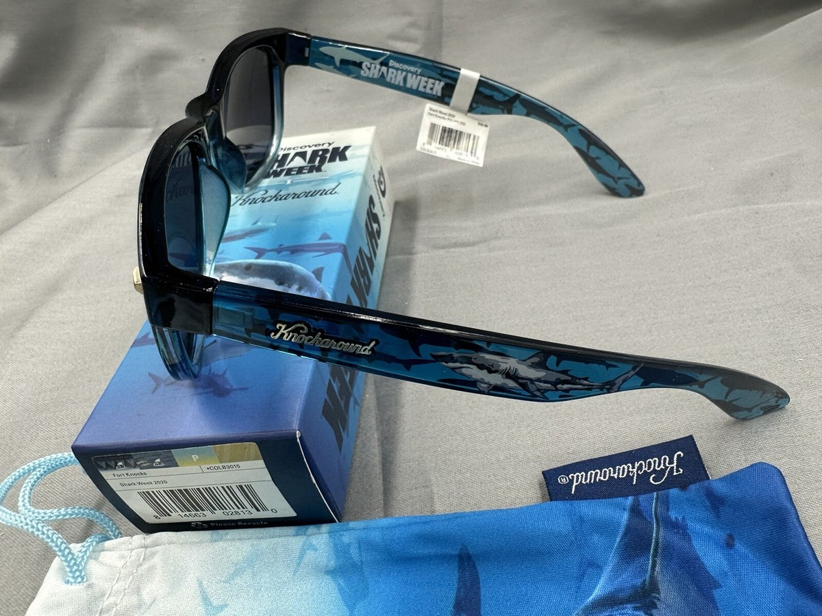 Knockaround Sunglasses X Discovery SHARK WEEK 2020 Special Release