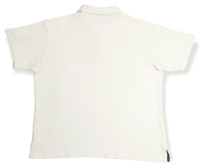 Vtg 90s POLO SPORT RALPH LAUREN S/S Polo Shirt w/Pocket White