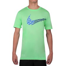 Nike Dri-FIT Legend Men's Swoosh Training T-Shirt Green CU8475-390 Size L |  eBay