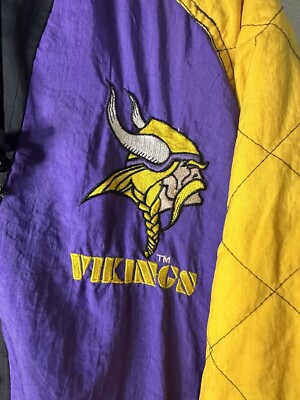 Pro Line Minnesota Vikings ジャケット XL Vintage Minnesota Vikings NFL Pro Line Starter Jacket full Zip W