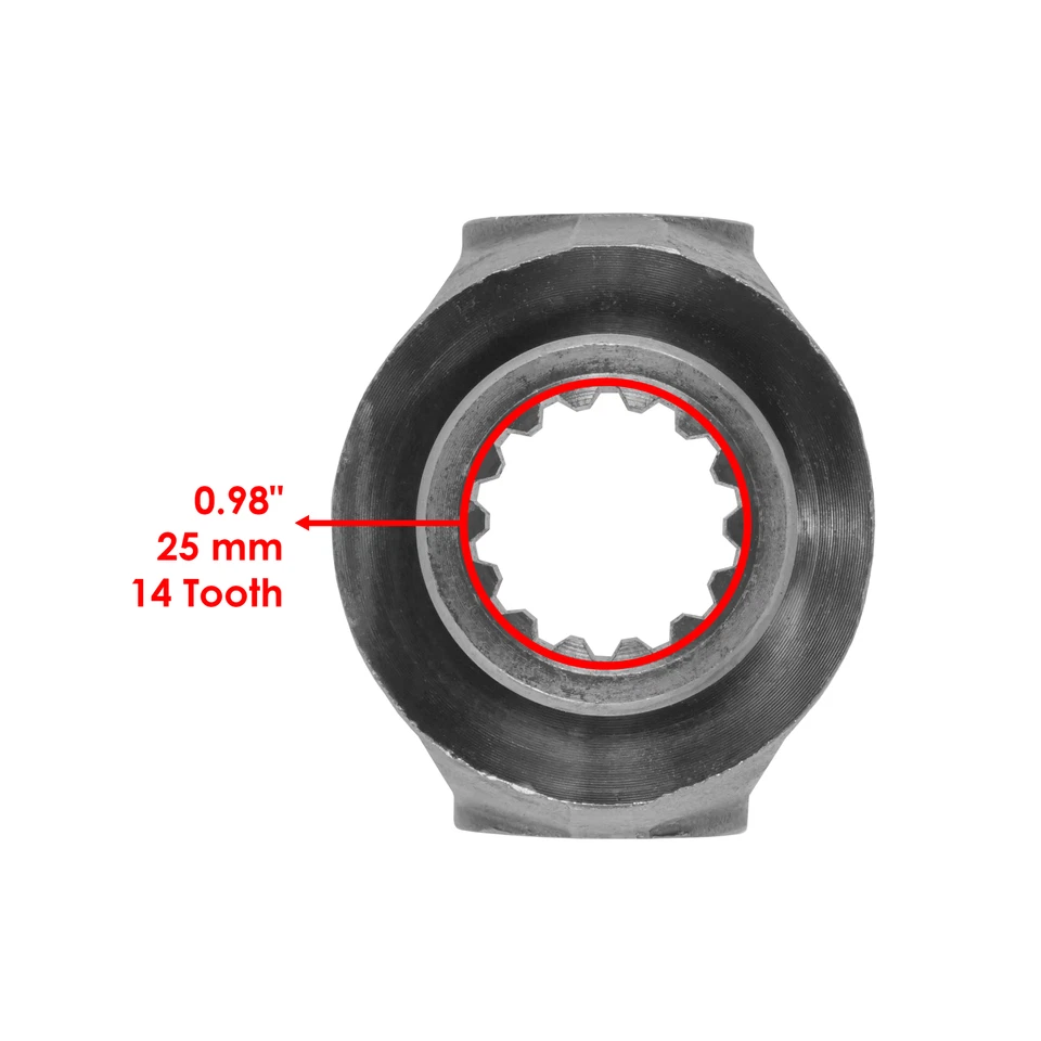 Yugo de eje de hélice de transmisión media para Yamaha Grizzly 450 YFM450 4x4 2009-2014 Foto 3 de 4