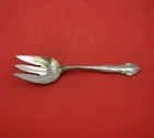 English Gadroon by Gorham Sterling Silver Salad Serving Fork 3-Tine 8 1/2"