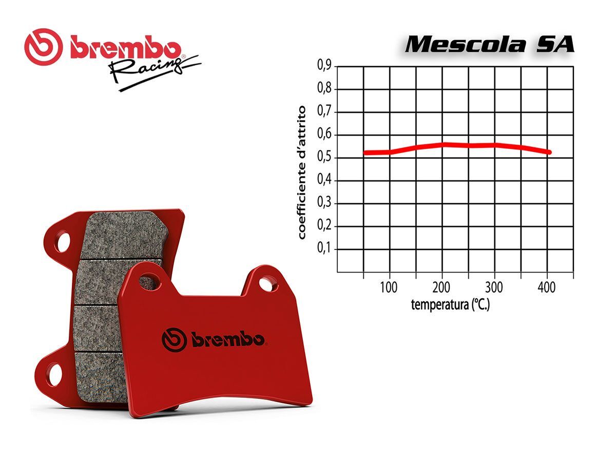 Hinteren Brembo 07HO66SP Bremsbelage Honda GL GOLD WING TOUR 1800 2018 > 2020