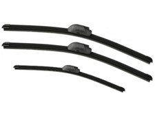 1x Extra Soft Scheibenwischer SET Vorne + Hinte für Nissan Almera Tino 2000-2006