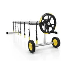 VINGLI Pool Cover Reel Set Pool Solar Cover Reel for Inground Swimming Pool, ...