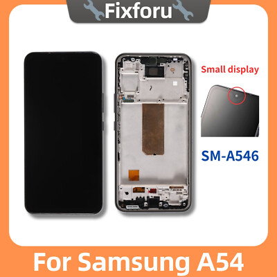 Small LCD Display For Samsung A54 SM-A546 Touch Screen Assembly Replacement