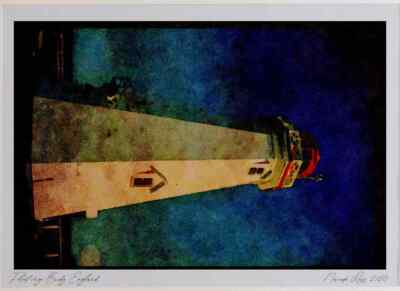 387015 Lighthouse East Point Prince Edward Island Limited Edition Aquarell P