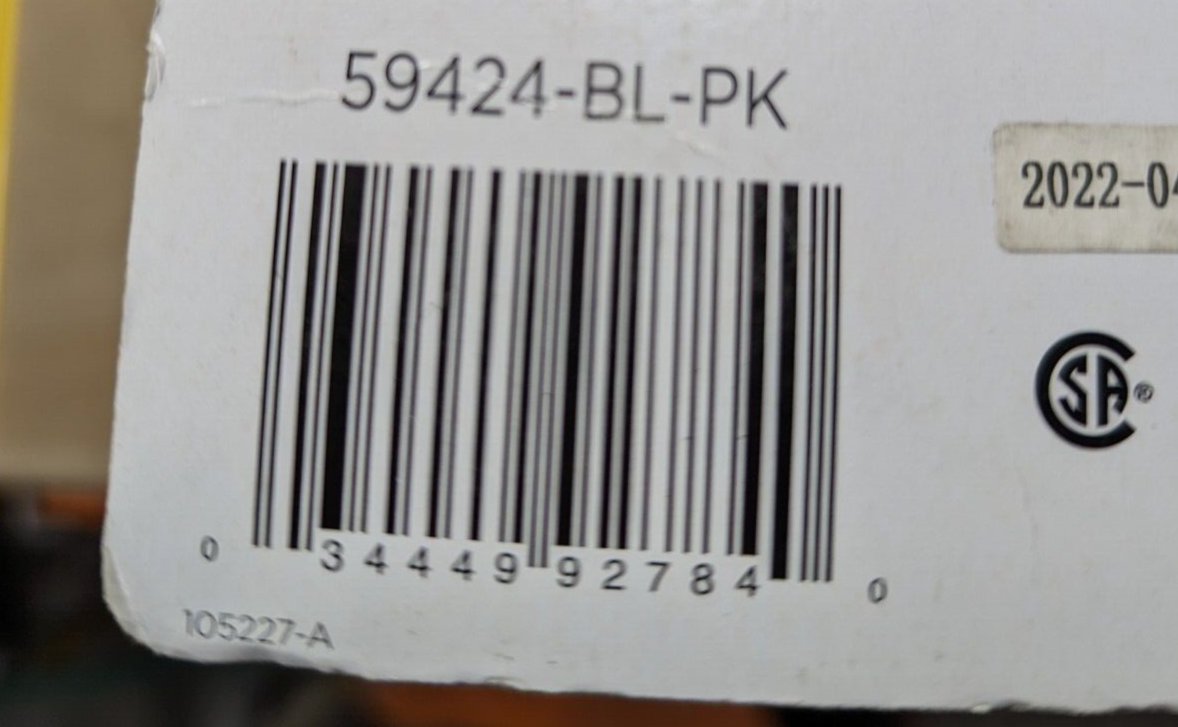 Delta 59424-BL-PK ActivTouch 9-Setting Hand Shower Matte Black 2.5