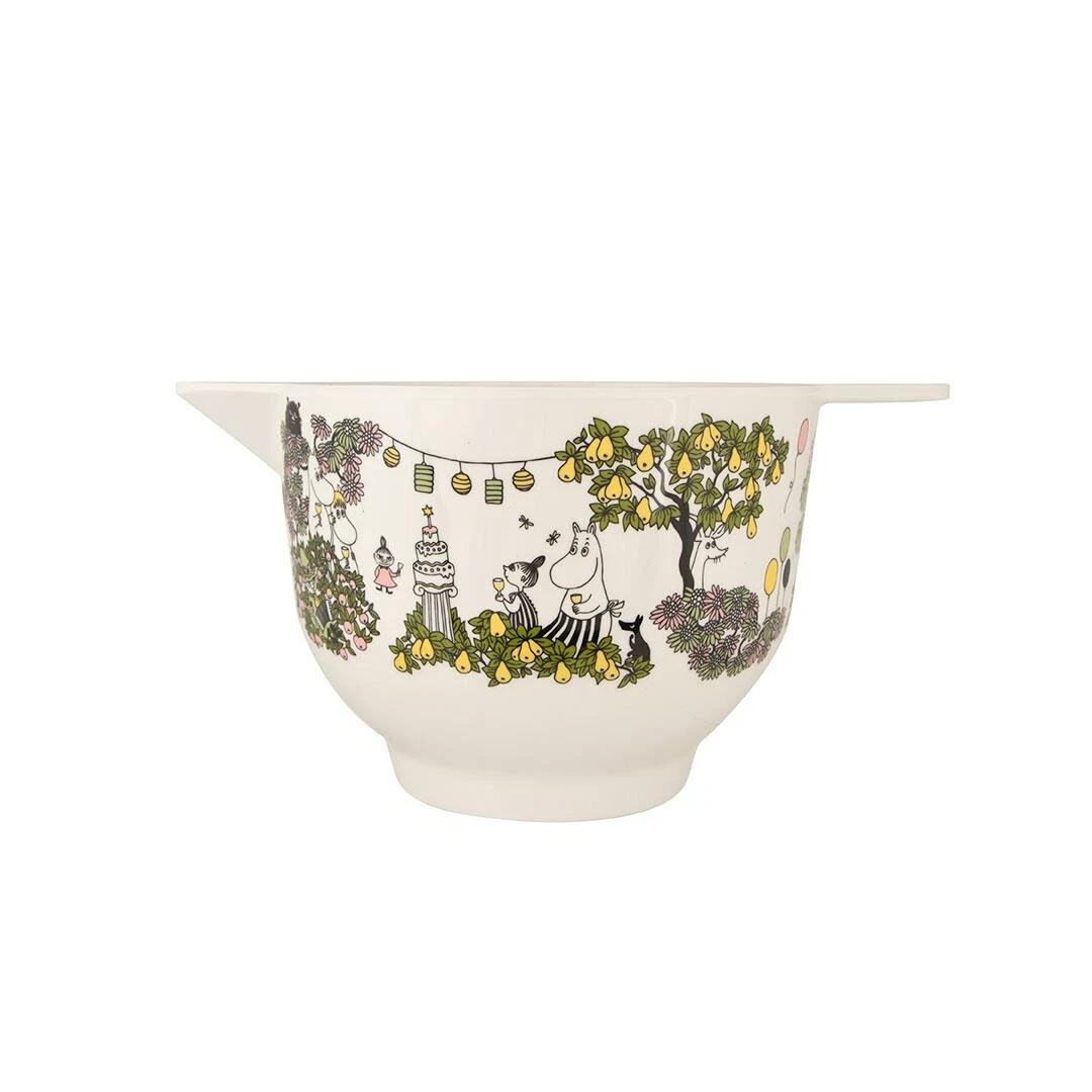 Moomin Garden Party Mixing Baking Bowl M 1.5 L