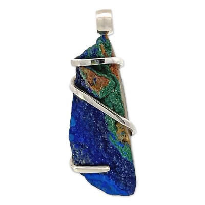 Stones Desire Azurite Stone Pendant Necklace (22