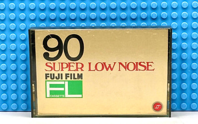 FUJI FILM FL SUPER LOW NOISE 1972  C-90  TYPE I   BLANK CASSETTE TAPE (1)(USED)
