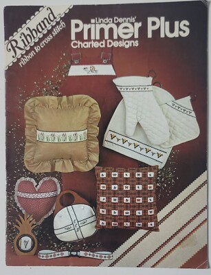 Linda Dennis' Primer Plus Charted Designs Ribband Counted Cross Stitch