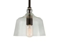 Park Harbor PHPL5541 Eastland 8"W 1 Light Mini Pendant - Bronze