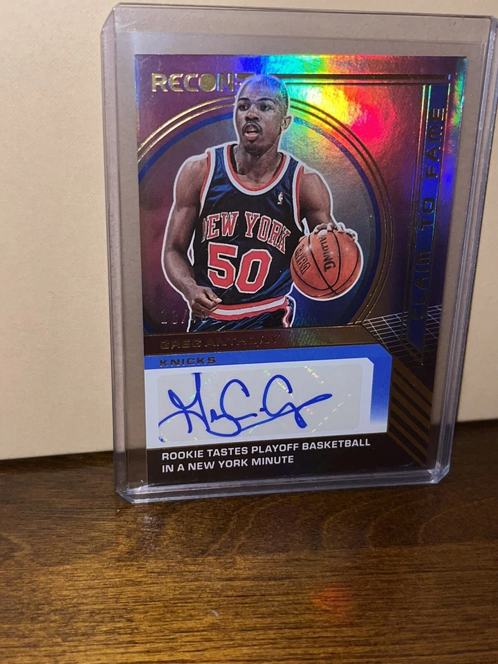 2022-23 帕尼尼 Recon Greg Anthony 声称成名签名尼克斯队 /49 #CFS-GGA — 第 2/4 张图片