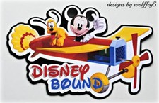 DISNEY TITLE 3D ART premade paper piecing scrapbook diecut album piece page
