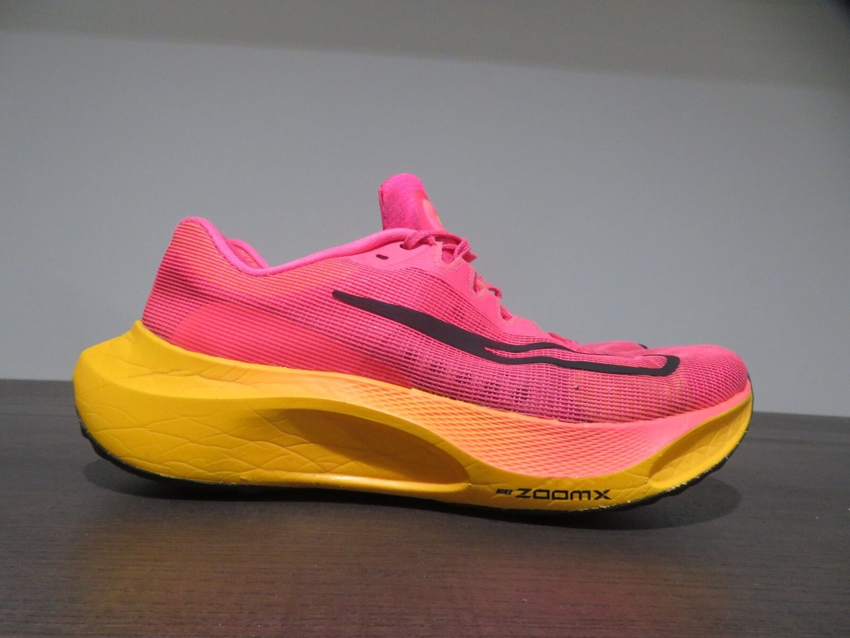 Nike Zoom Fly 5 Mens 9.5 Shoes Pink DM8968-600 Running Sneaker Gym